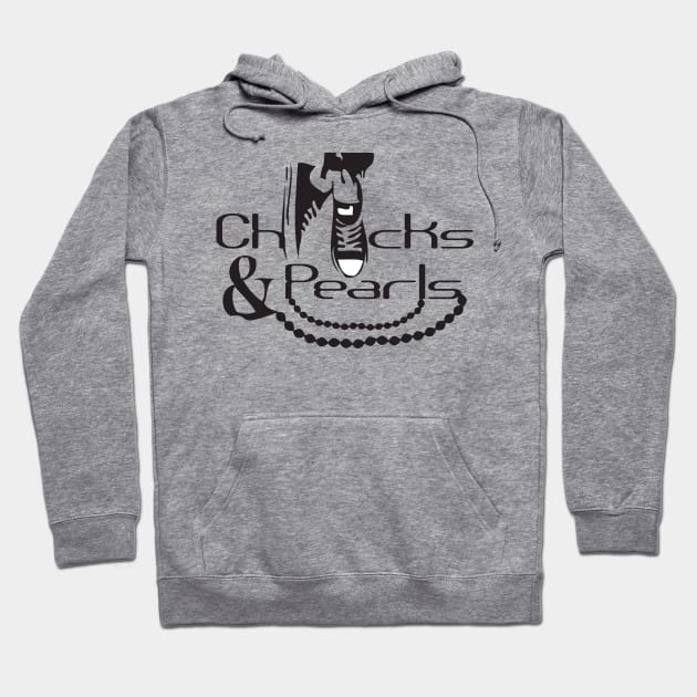 chucks and pearls Hoodie by SBC PODCAST